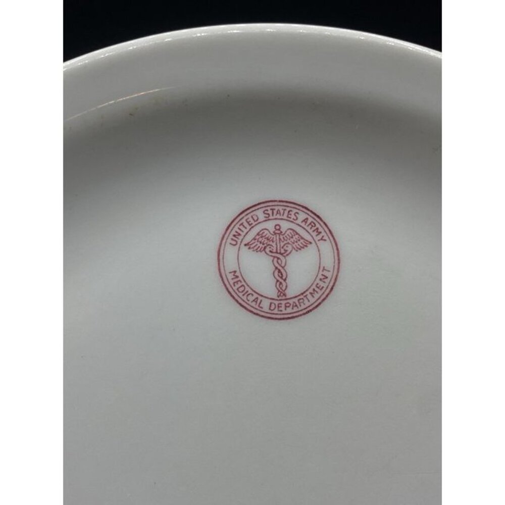Restaurant Ware U.S. Army Medical Dept Seal Plate Mayer China 7.5”